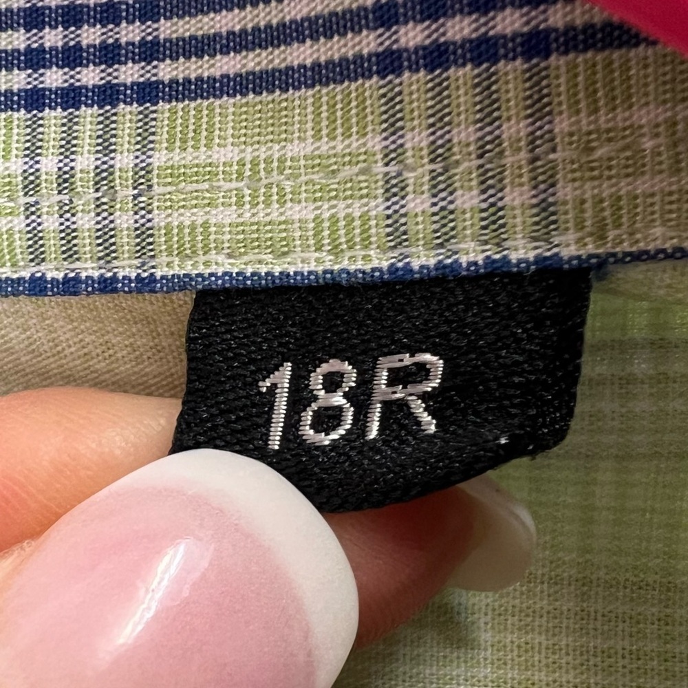 Ragazzo Uomo boys plaid button-up collared shirt. - Picture 7 of 11